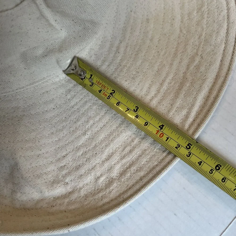 Freya - Bucket Hat Bone Canvas 100% Cotton NWT/ Great gift - Picture 4 of 6